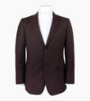 Cooper Burgundy Twill Suit  - Jacket & Trouser Set