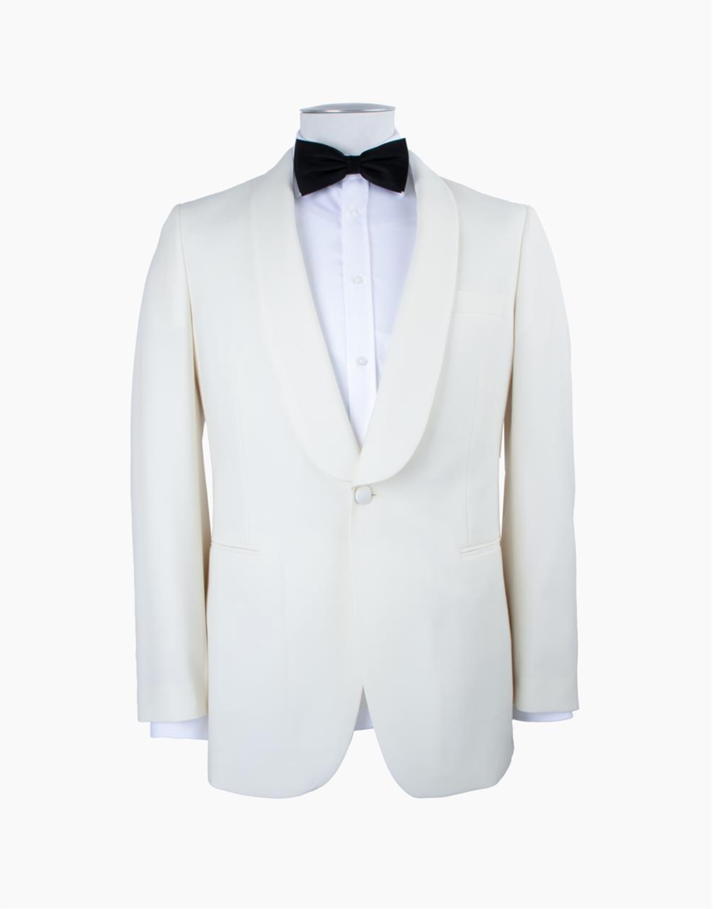 Bryan Shawl Off White Tuxedo Jacket