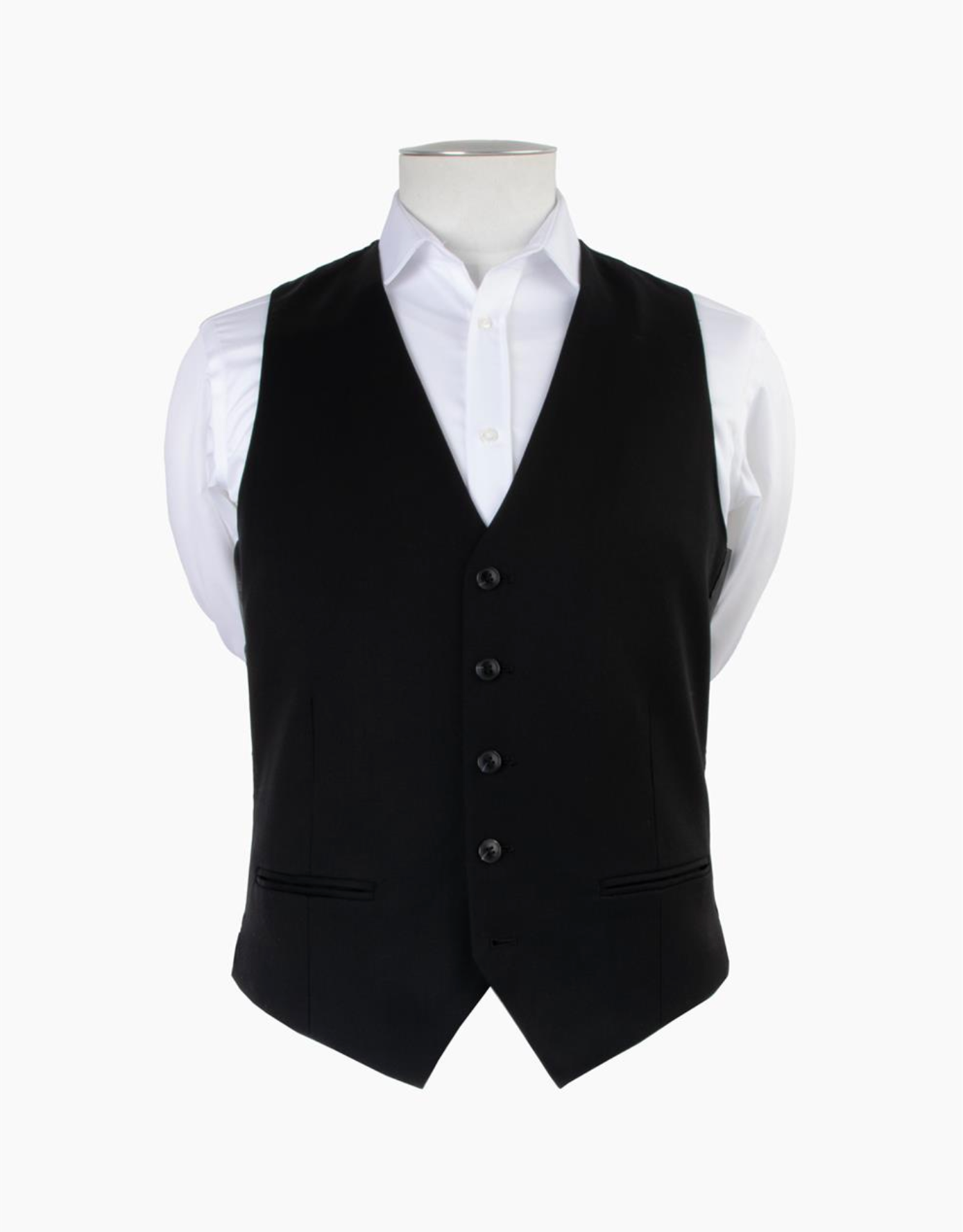 Churchill Jet Black Waistcoat