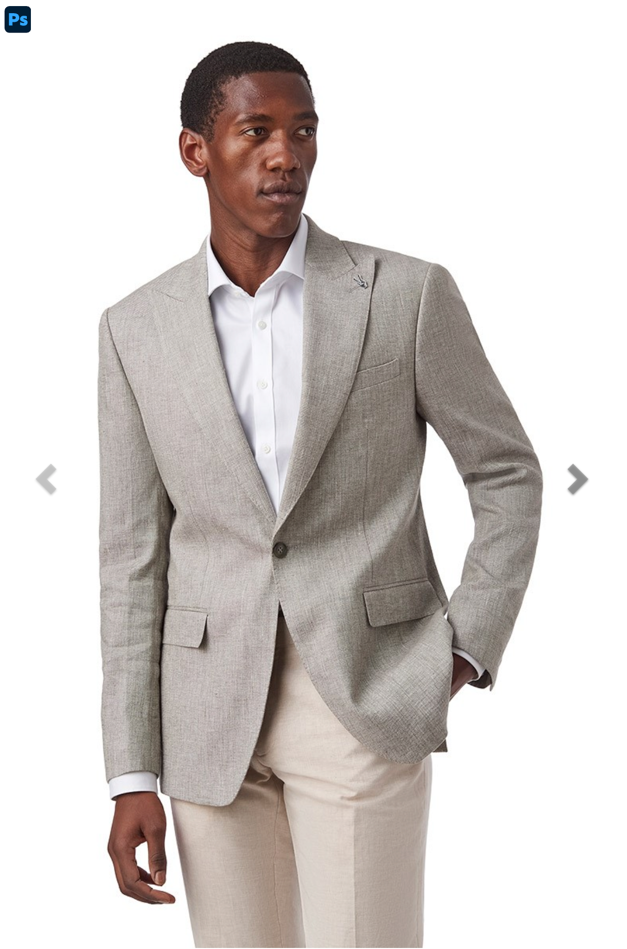 Vedder Jacket | FGW648 | Slim Fit Linen Blazer
