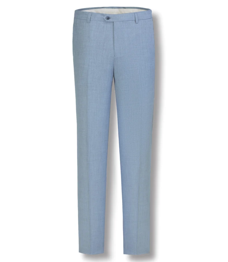 Boys Trouser - Stallone Plain Weave Stretch