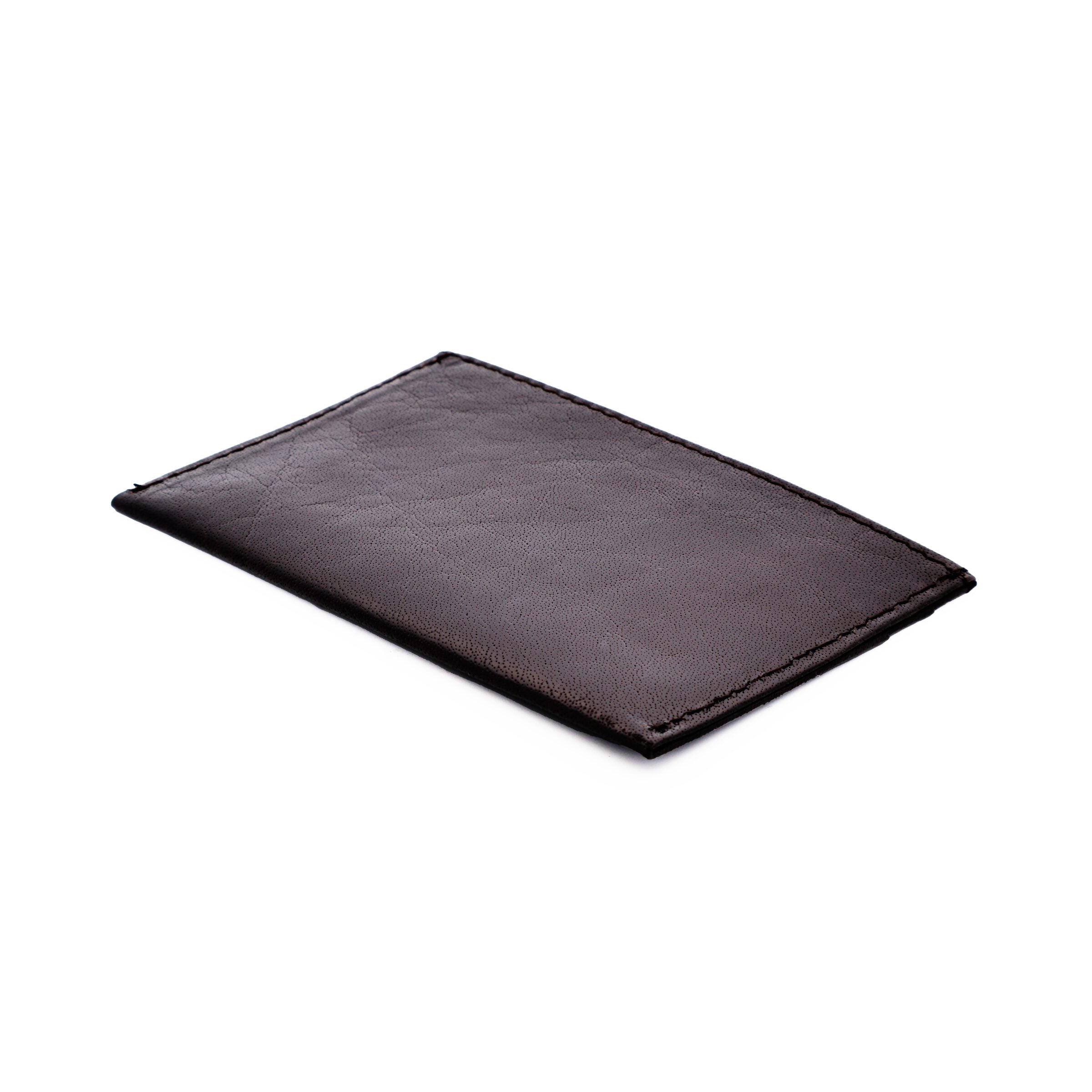 Brown Leather Card Wallet