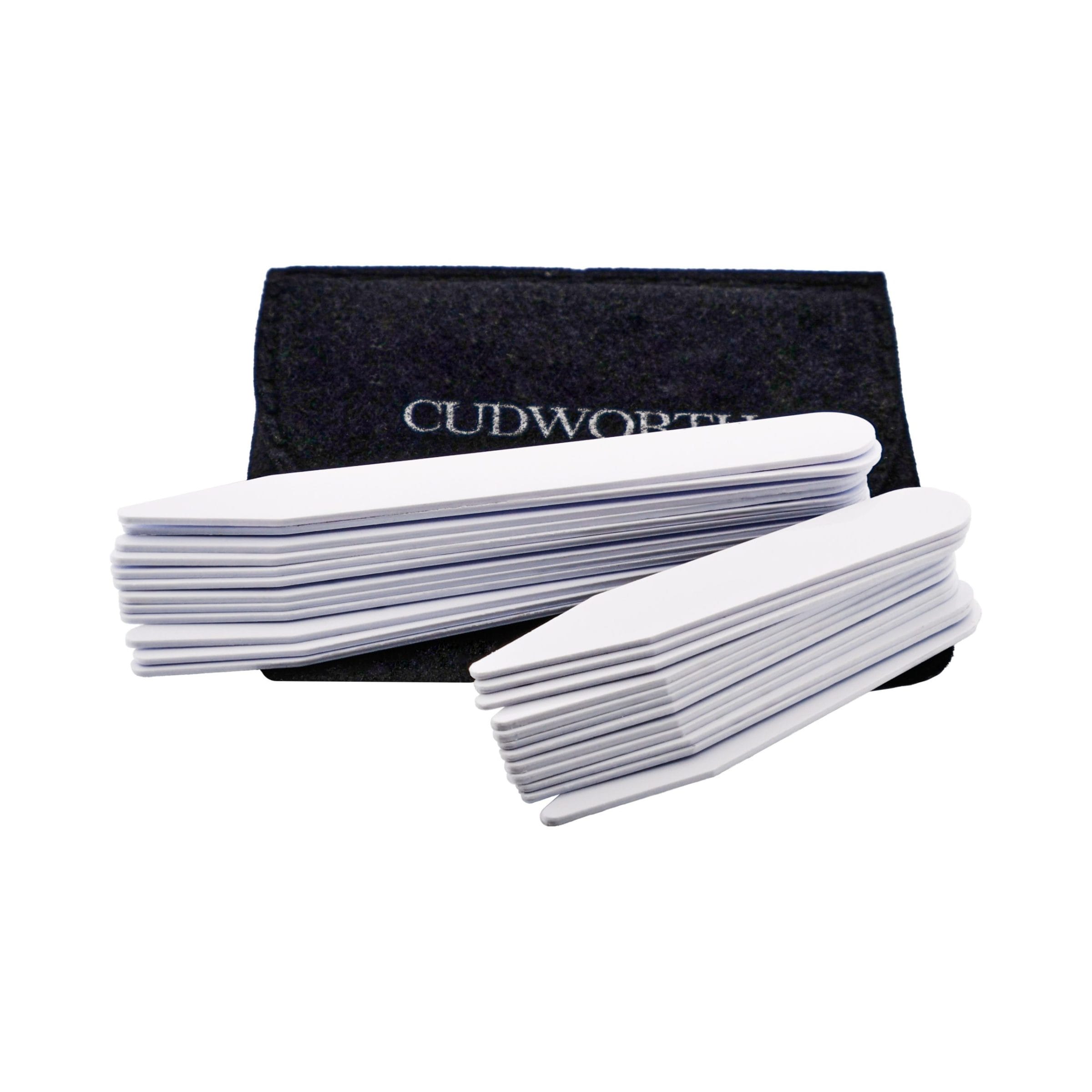 Plastic Collar Stays (12prs) (6pr x small and 6pr x large)