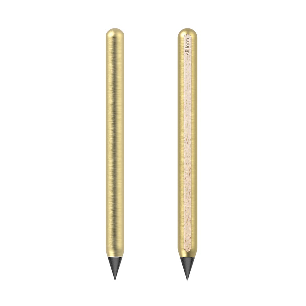 Brass AEON Pencil, Graphite Tip
