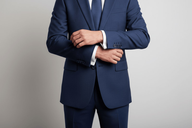 B7 - Navy Abram Jacket - Harrys for Menswear