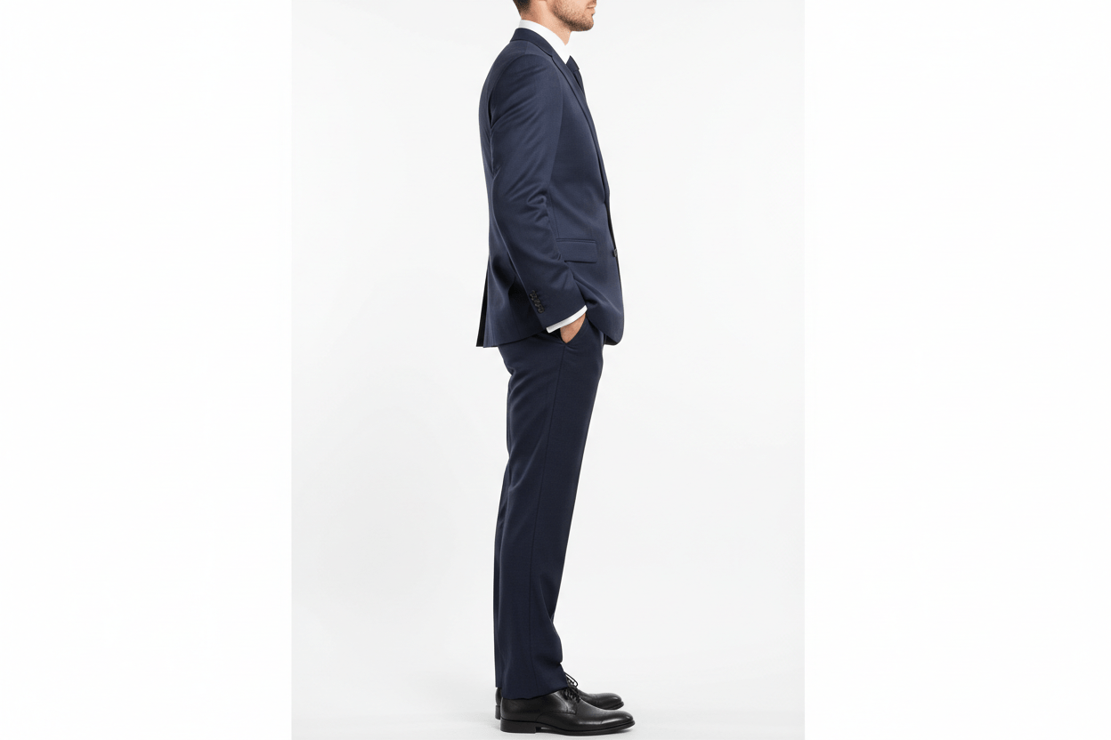 B7 - Navy Abram Jacket - Harrys for Menswear