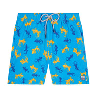 Gecko Blue & Orange

Tom & Teddy Shorts Designed for Casual Weekend Wear both in the pool or just to lounge around. Soft Comfort, Quick Drying. Red & Lt Blue Parrot Print Pattern Inner Lining for Support Casual Wear or Swimming Two Side Pockets Velco Rear Pocket Tie Up Waist Cord Above the Knee Length

$120.00 AUD