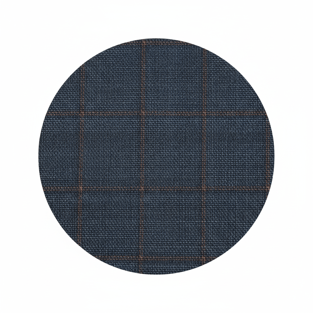 BW6 Brown Windowpane Sports Coat - Savile Row Abram Blazer - Harrys for Menswear