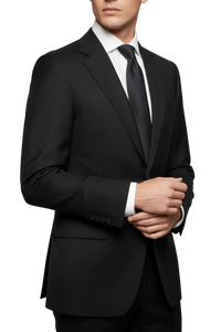 D9 - Black Abram Travel Jacket (Sold Separately) 100% Wool - Harrys for Menswear