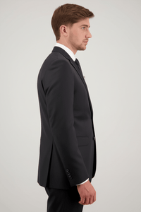 D9 Black Travel Jacket - Side View