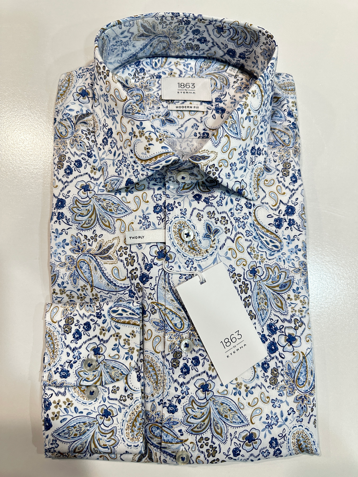 Eterna Shirt- Modern fit - L/S -1423-14