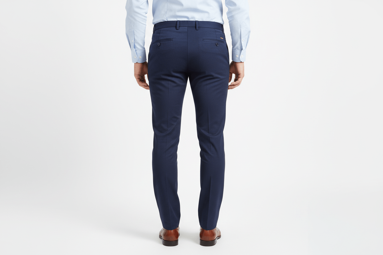 D7 - Navy Jesse Slim - Fit Pant - Harrys for Menswear