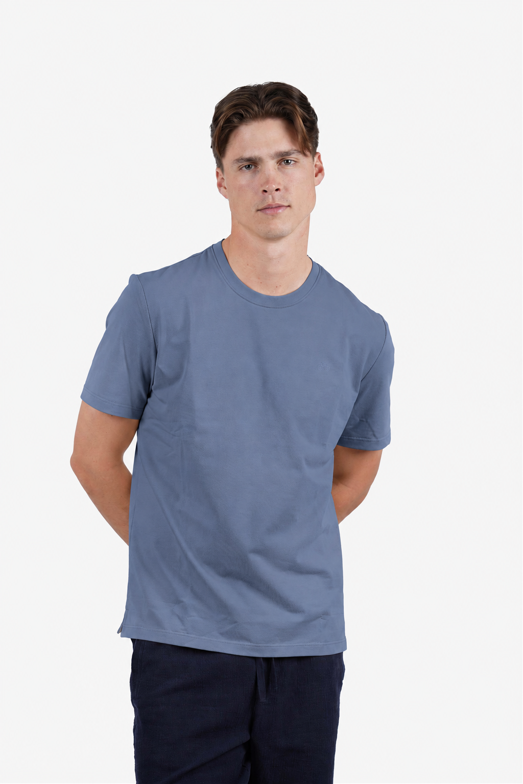 JHK75 T-shirt recoloured to Pacific Blue