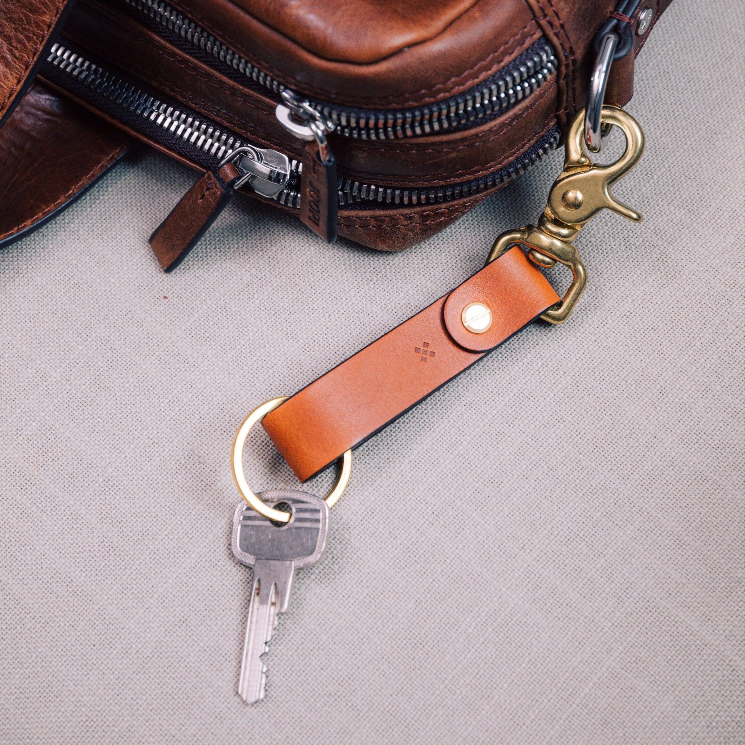 LEGENDÄR Key Chain SPRYNG Chestnut