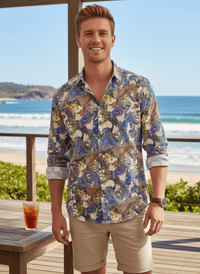 L400 Dragon Shirt L/S - Harrys for Menswear