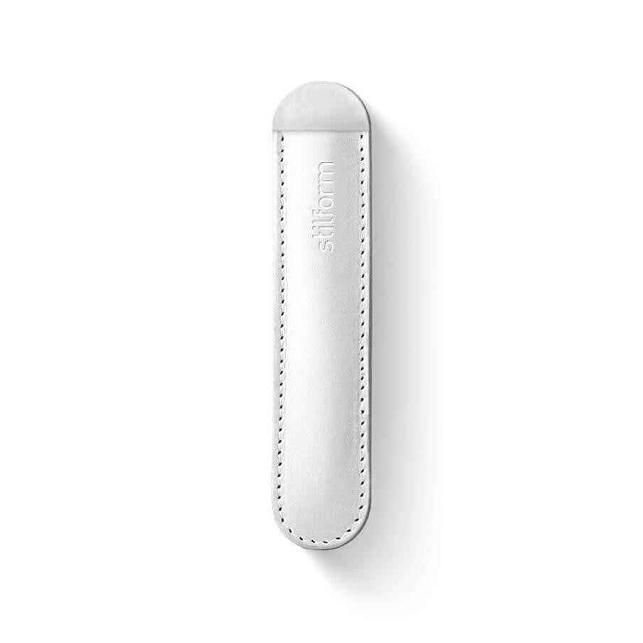 Leather Pouch, White Leather