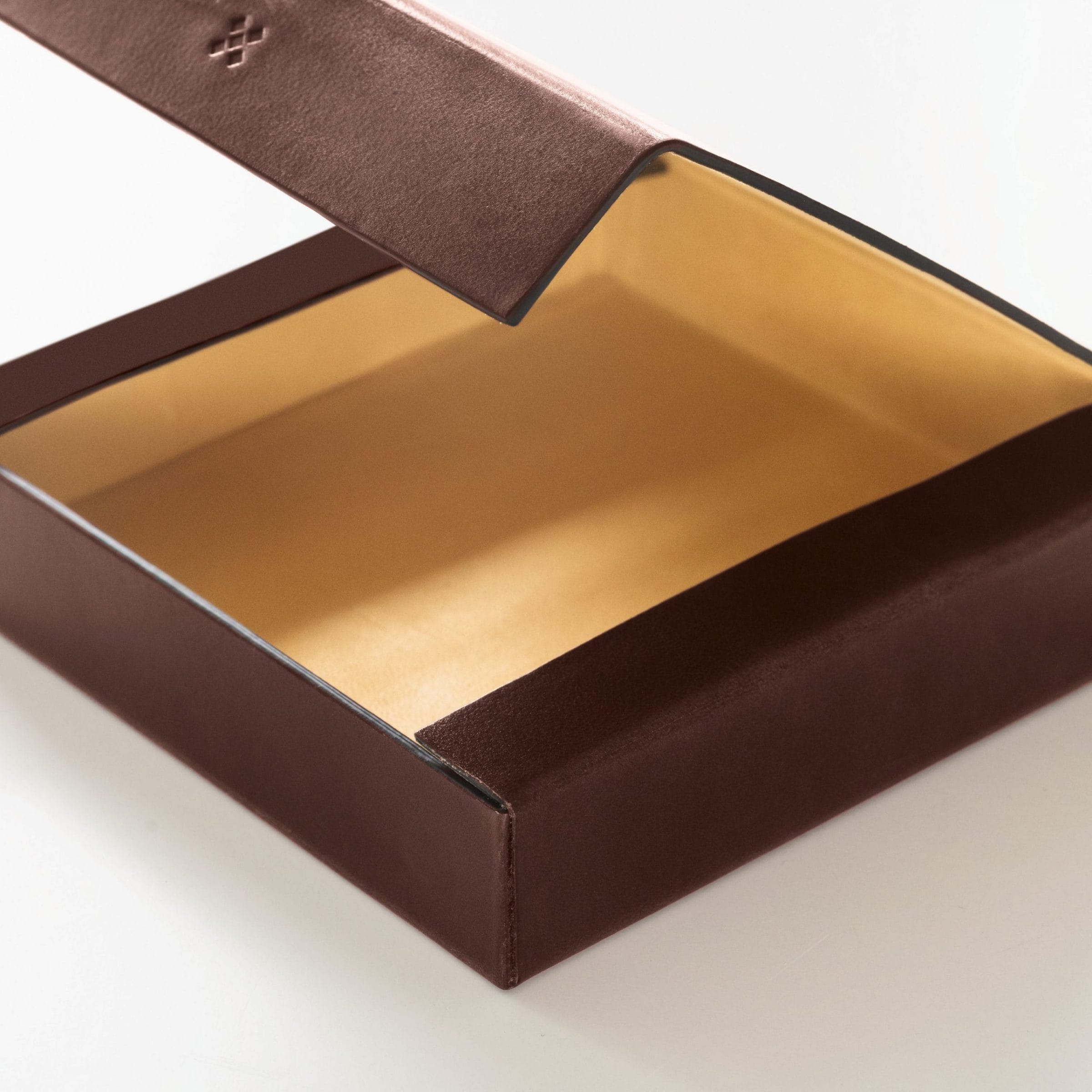 Leather Case ETWEE Square - Mocha