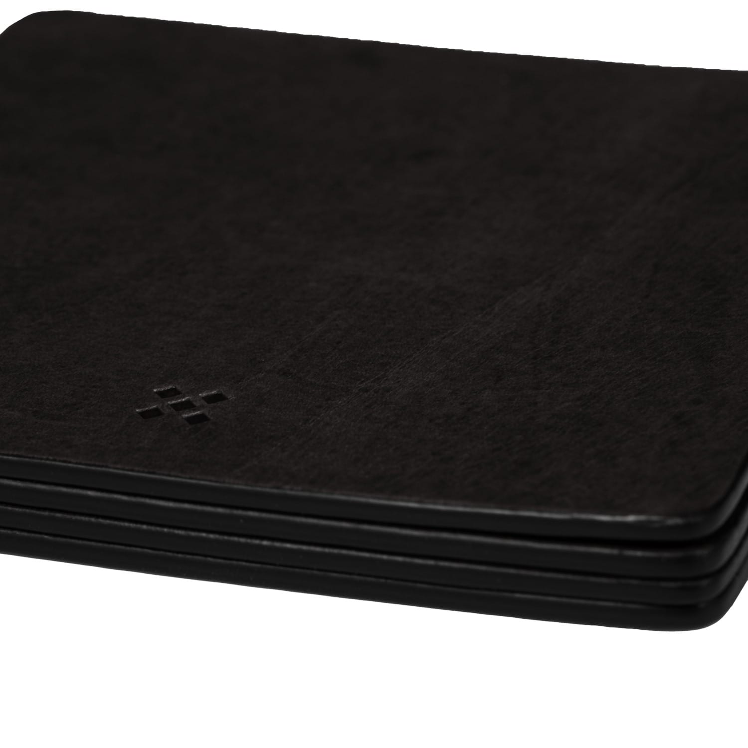 LEGENDÄR Leather Coaster DRYNK - black