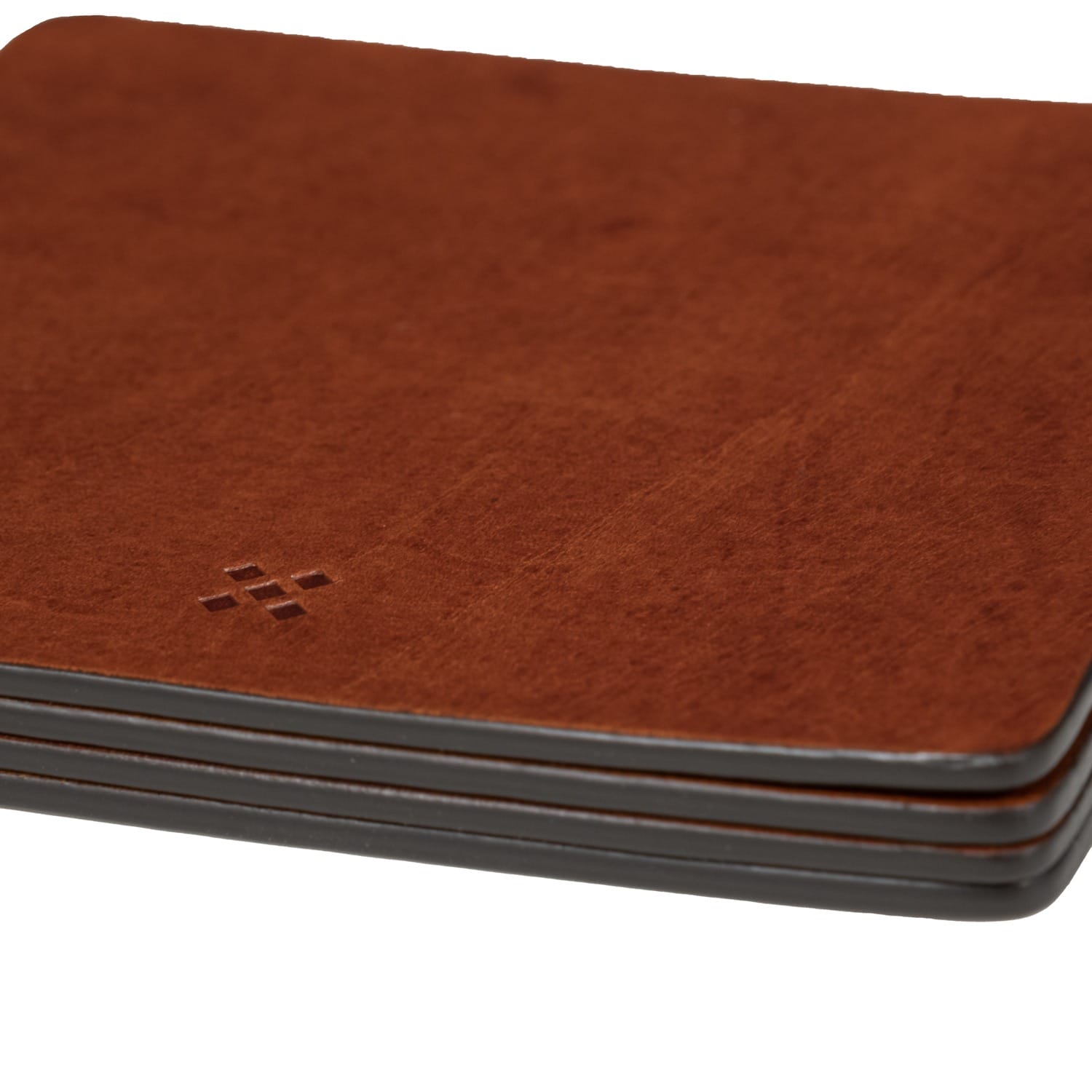 LEGENDÄR Leather Coaster DRYNK - chestnut