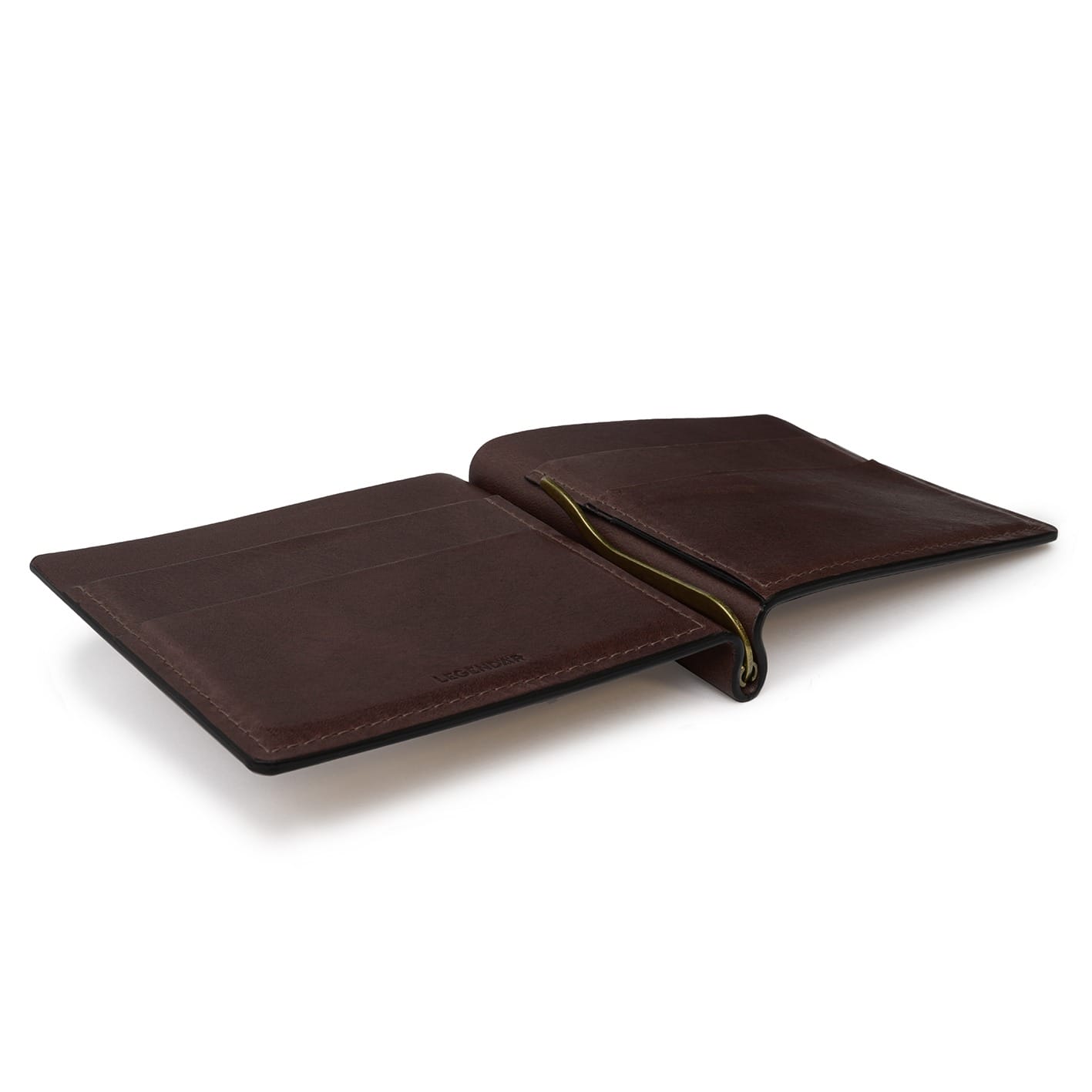 LEGENDÄR Leather Wallet CLYP - mocha