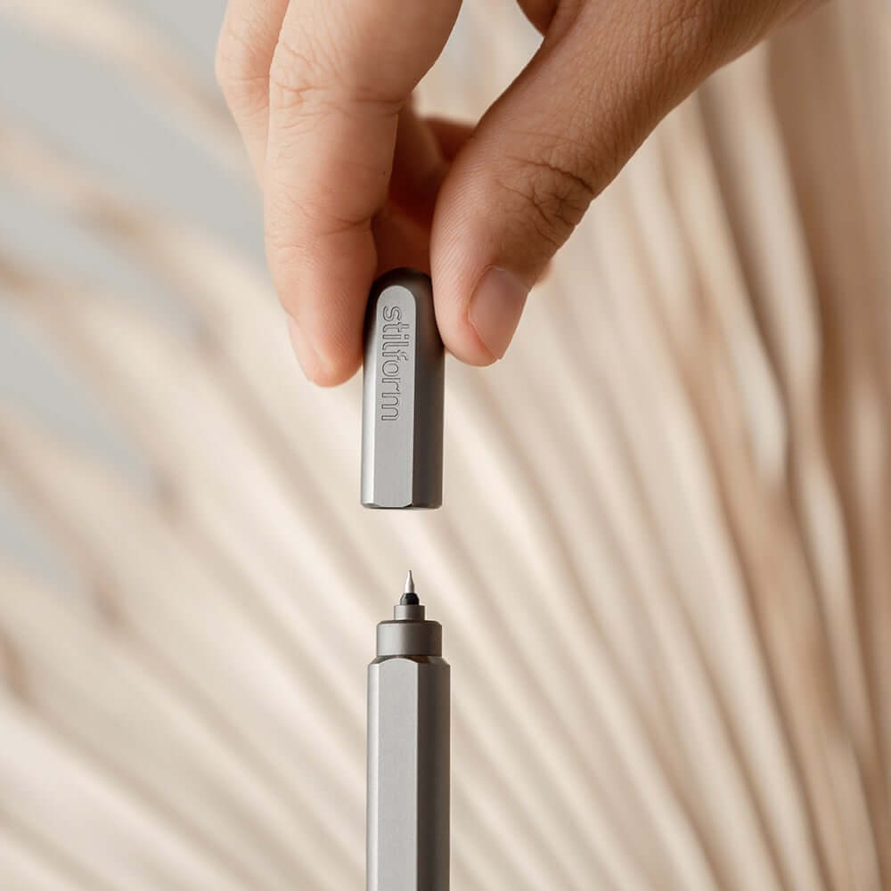 Titanium Gel Pen, Titanium Matte