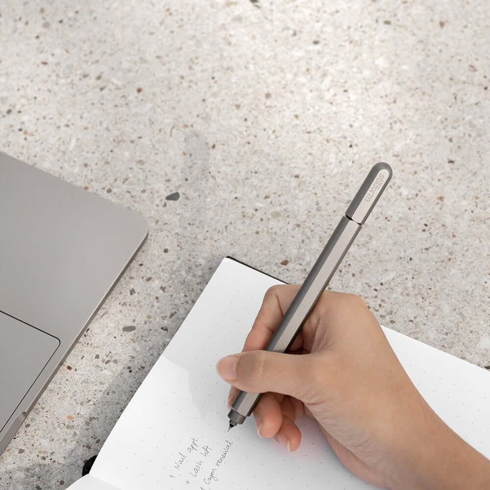 Titanium Gel Pen, Titanium Matte