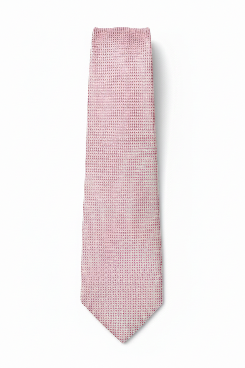 Light Pink Self-Pattern Tie