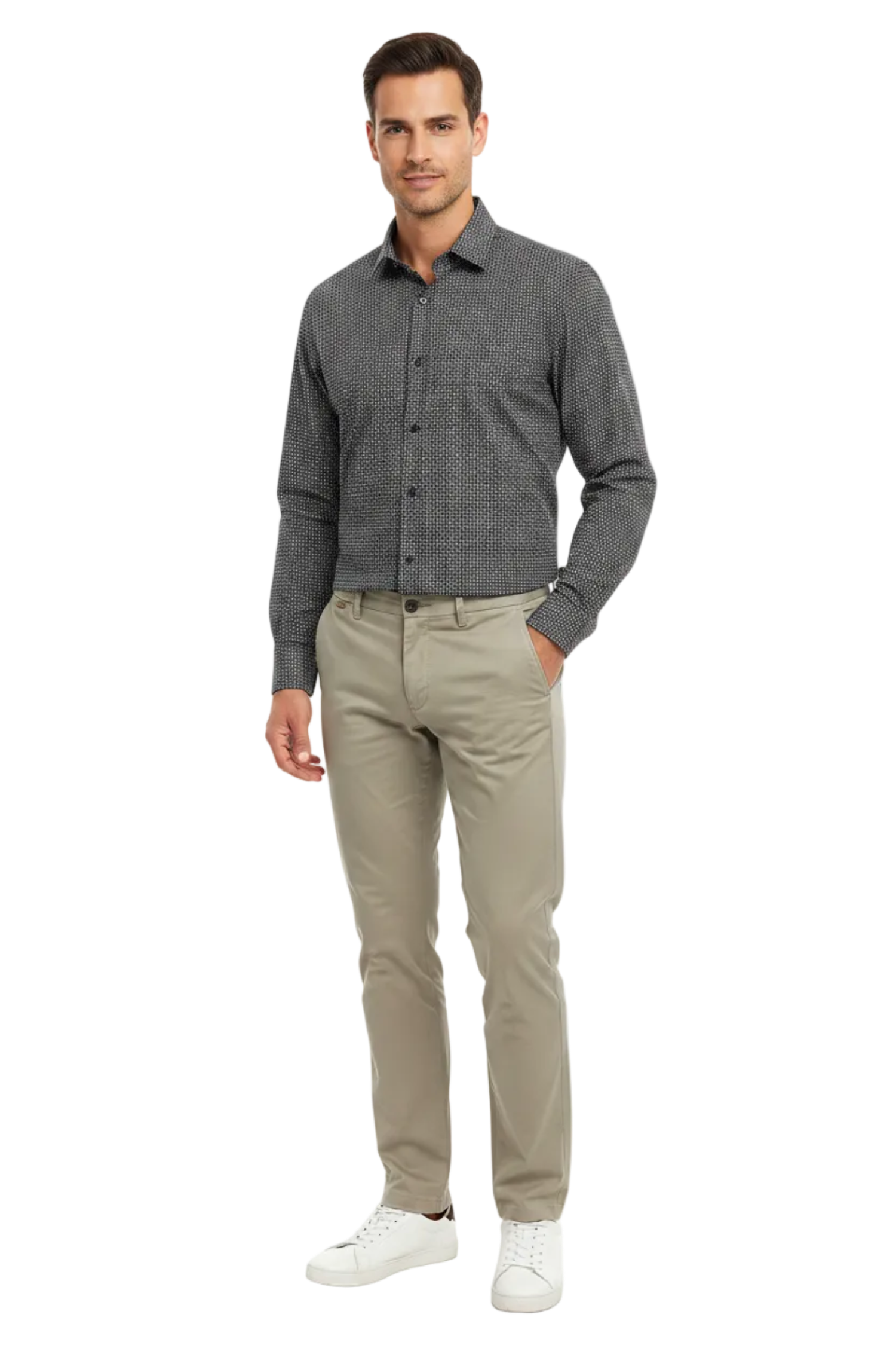 Sinatra Brown Shirt-C18355