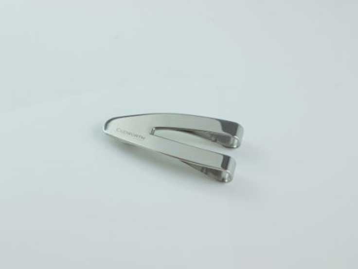 Polished Stainless Steel V Shaped Money Clip