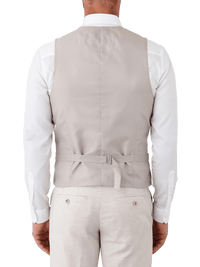 Taurus Waist Coat Stone - Harrys for Menswear