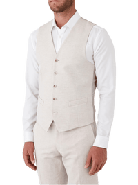 Taurus Waist Coat Stone - Harrys for Menswear