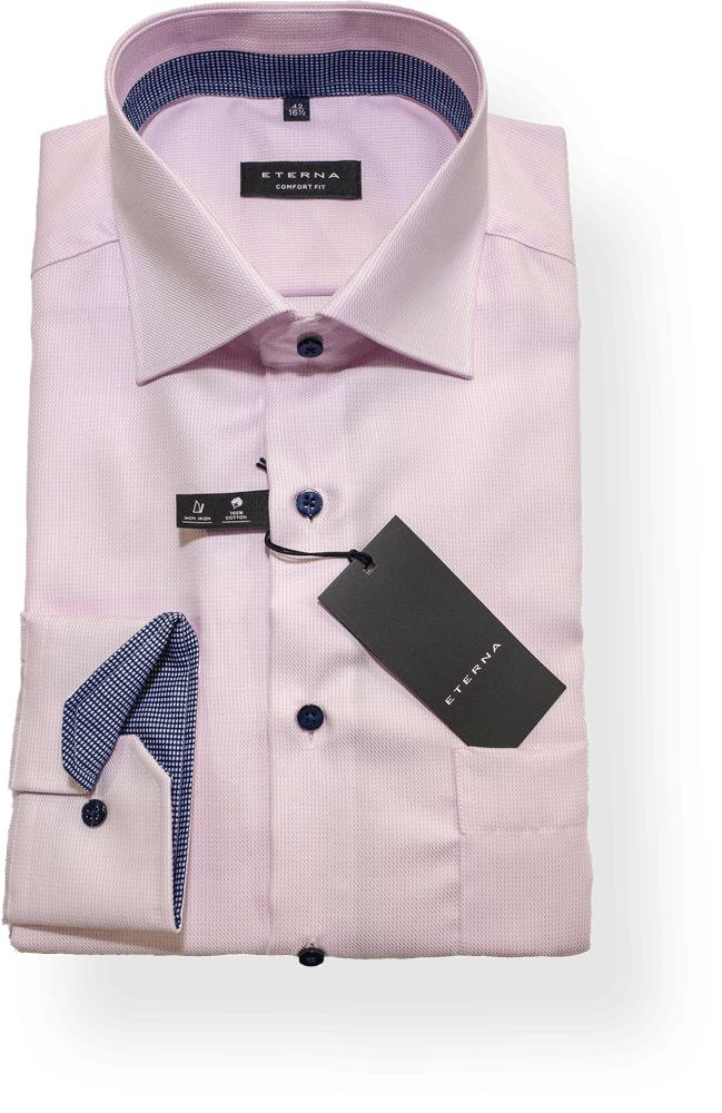 Eterna 3116M - 50 - Twill Pink - Harrys for Menswear