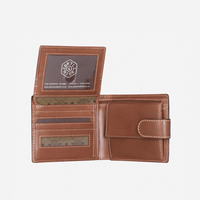 LARGE BIFOLD WALLET WITH COIN , CLAY-6353TECLG - Harrys for Menswear