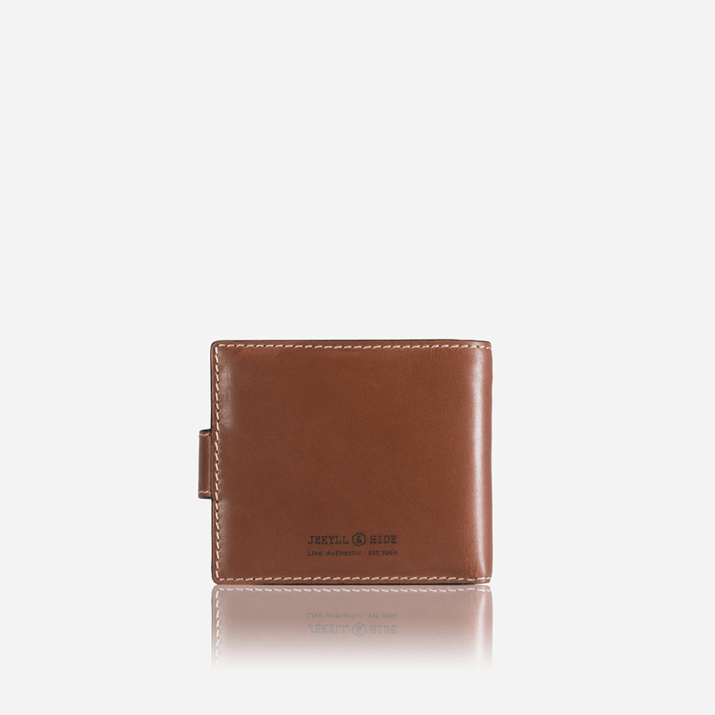 LARGE BIFOLD WALLET WITH COIN , CLAY-6353TECLG - Harrys for Menswear