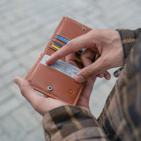 Roma LeatherWallet Tan-6495Rota - Harrys for Menswear