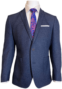 JT1-Blue Adin Jacket - Harrys for Menswear