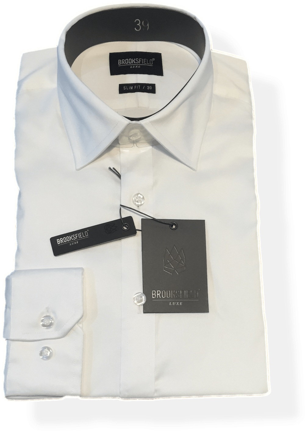 BFC939-Brooksfield Luxe Business Shirt - Harrys for Menswear