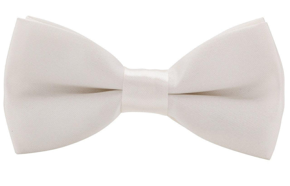 Buckle Bow Tie-Ivory - Harrys for Menswear