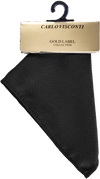 Self Pattern Tie/Hank/Bow-Black - Harrys for Menswear