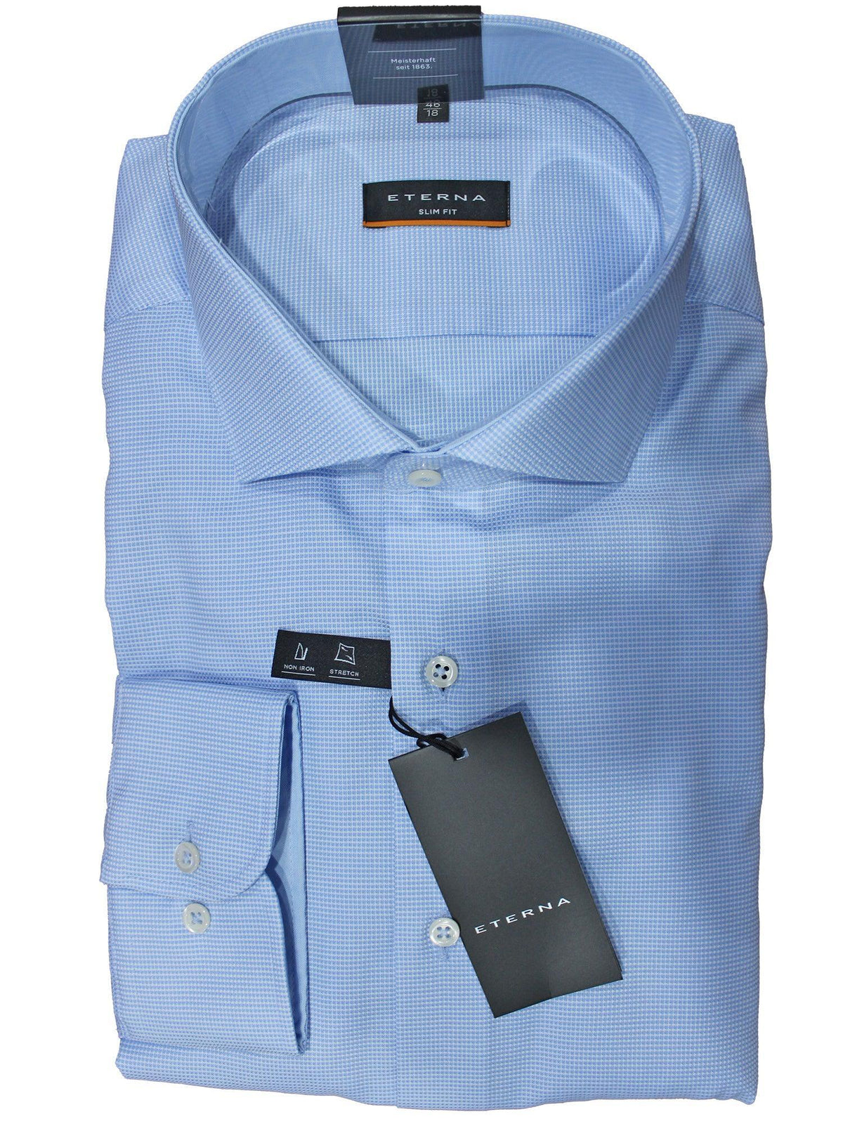 8603S-Slim Fit- Blue - Harrys for Menswear