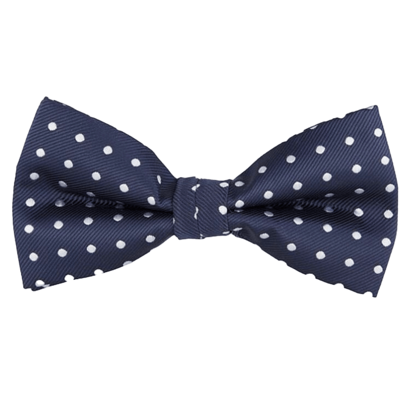 Nvy Spotted Bow - Harrys for Menswear