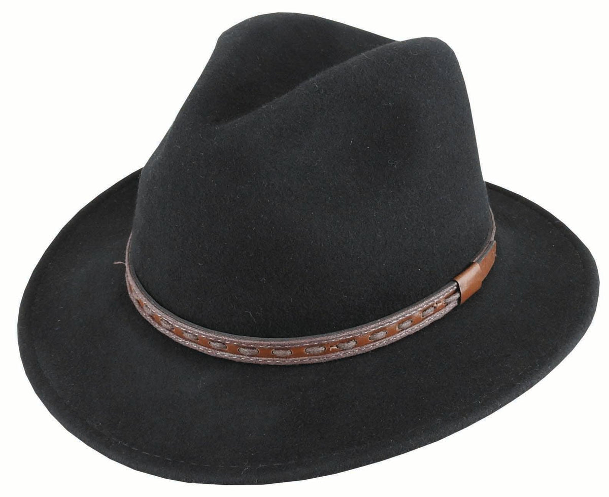 Johnny Crushable Wool Felt Hat - Harrys for Menswear