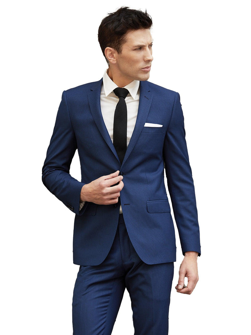 F5-Blue Saul Waist Coat - Harrys for Menswear