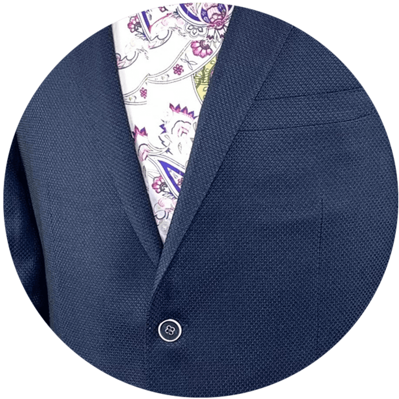 JT6-Navy Agar Sports Coat - Harrys for Menswear