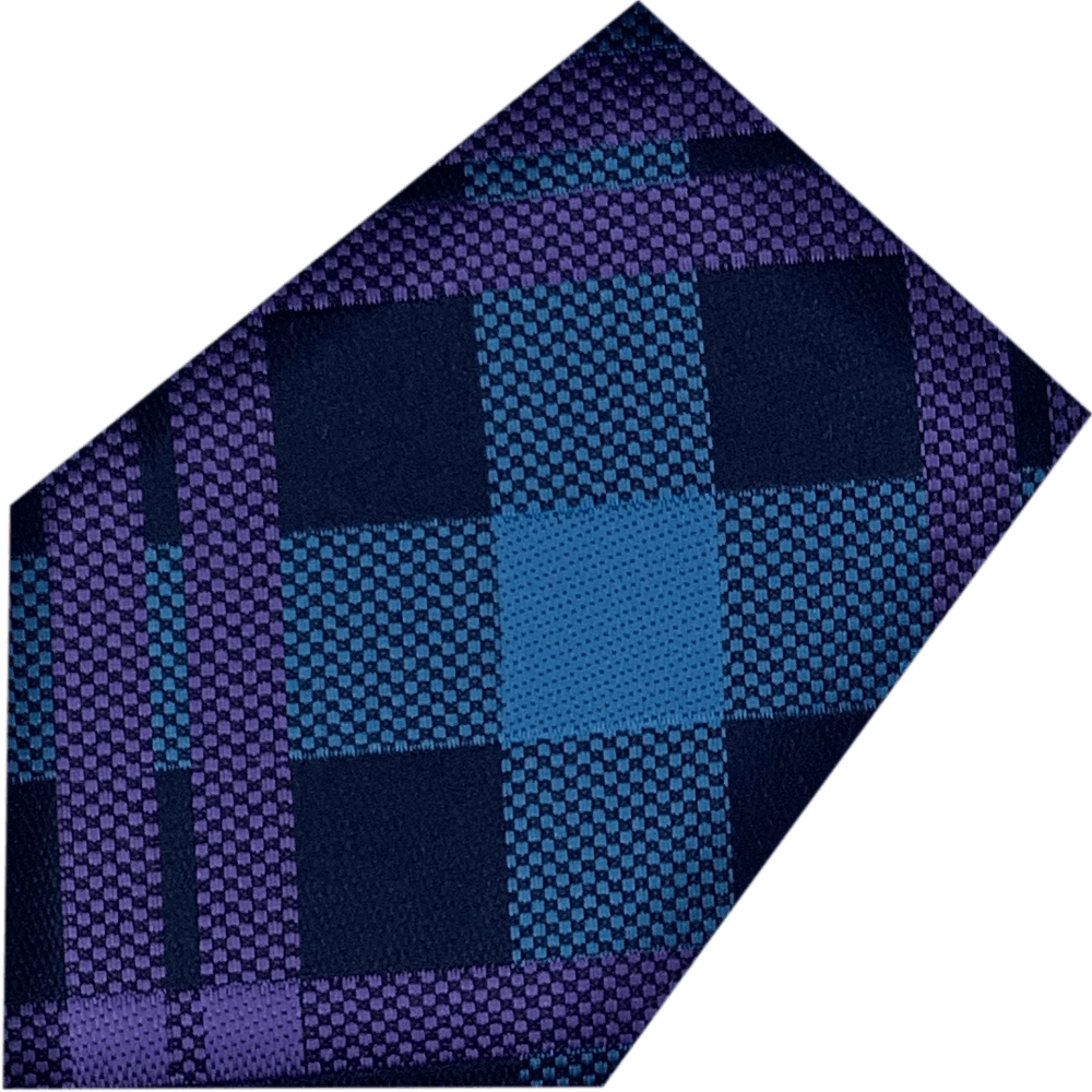 Jacheck Tie-Bow & Hank Set Col #6-Purple - Harrys for Menswear