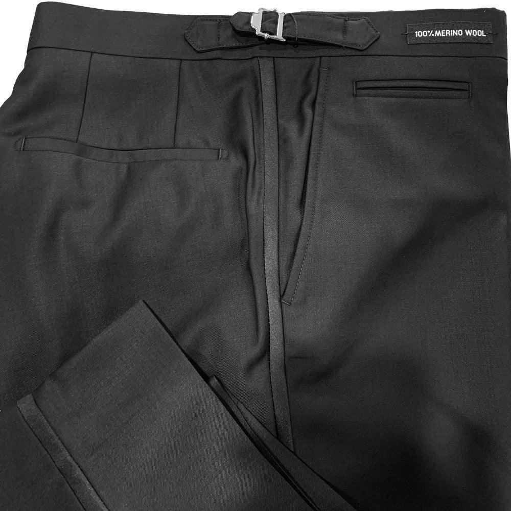 Jotham D9-Black Dinner Trouser - Harrys for Menswear