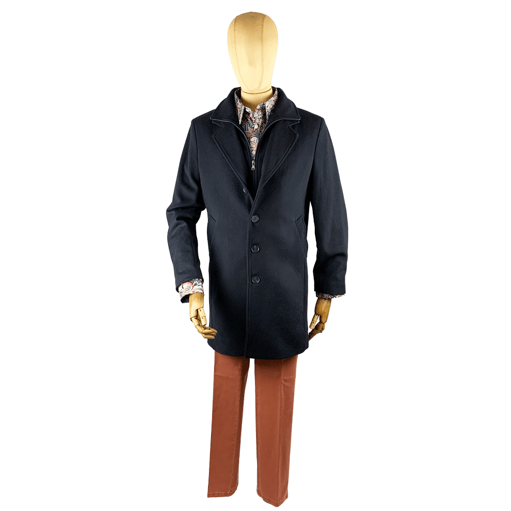 Jared-Wool/Cashmere Overcoat - Harrys for Menswear