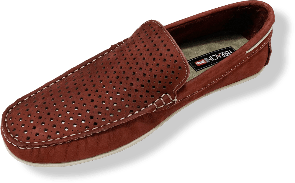 Ferracini Harley Casual Loafers - Red - Harrys for Menswear