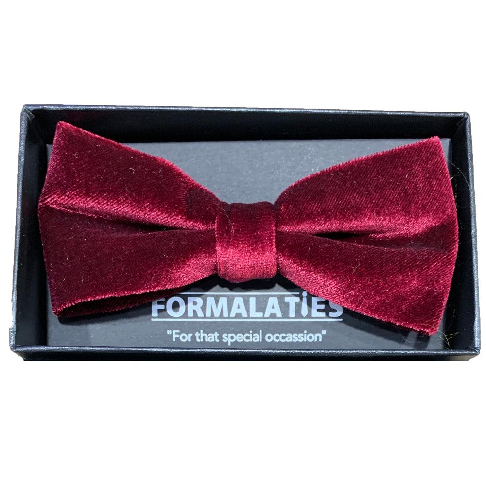 Formalities Velvet Bow Tie - Harrys for Menswear
