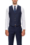 Mighty F3614 Navy- Gibson Vest - Harrys for Menswear